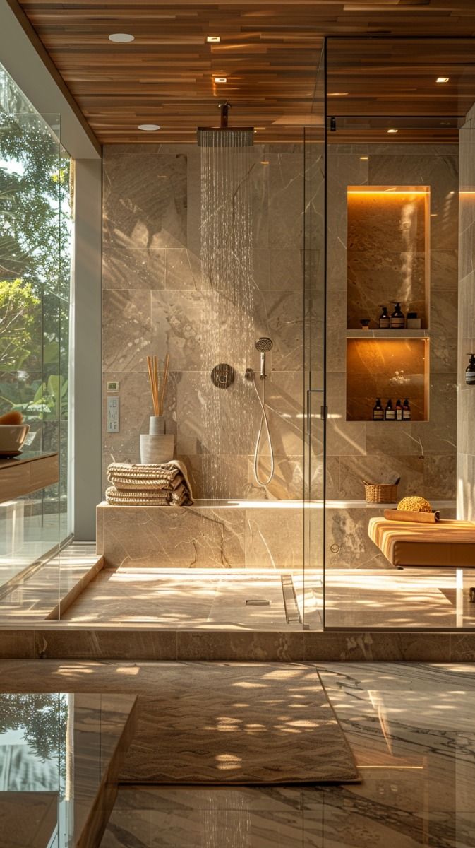 Luxury bathroom remodel